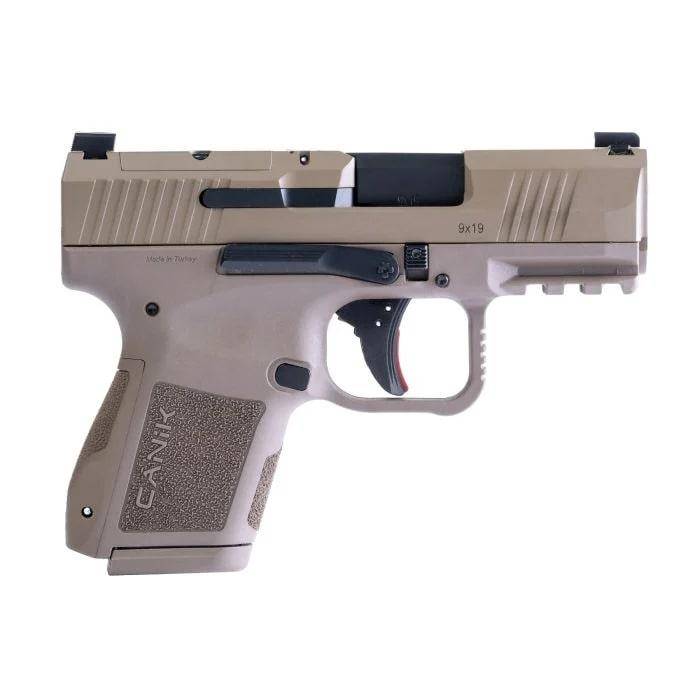 Canik METE MC9 CA Compliant Handgun 9mm Luger 10rd Magazine(2) 3.18" Barrel FDE Frame