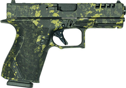 Great Lakes Striker Handgun Combo 9mm Luger 15rd Magazines (2) 4" Barrel Lichen Black OR with 3 OTF 3-1/2" Blade Knives - Image 2