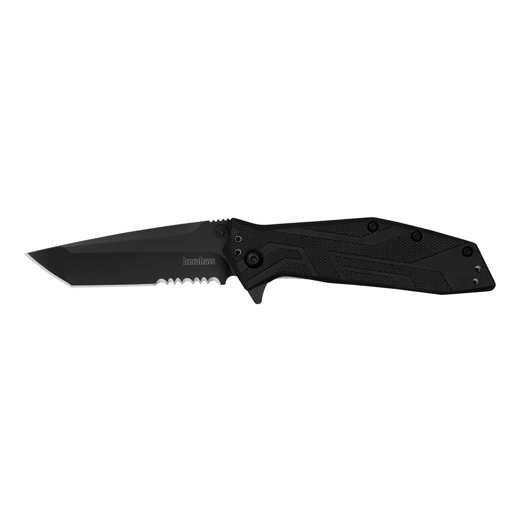 KERSHAW BRAWLER SERRATED 3" BLK/OX