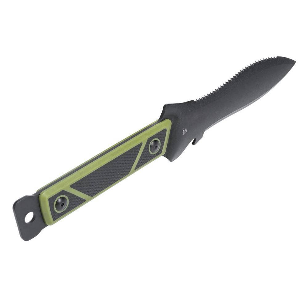 SOG Knives Rip Tide Fixed Knife 6-1/2" Spear Point Blade Black Green - Image 3
