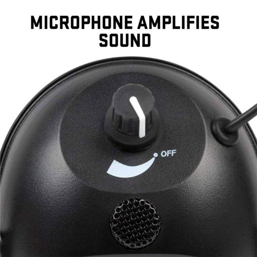 Allen ULTRX Electronic Ear Muffs 23dB Black - Image 5