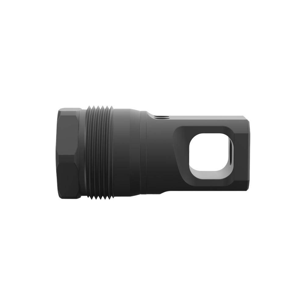 Breek Arms Plan B Echo Single-Port Muzzle Brake .223/5.56 1/2x28 Thread Black - Image 2