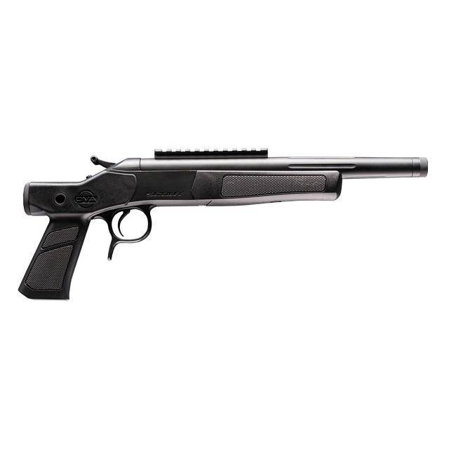 CVA Scout XP Pistol .223 Rem Single Shot 11.5" Threaded Fluted Stainless Steel Barrel w/Graphite Black Stock