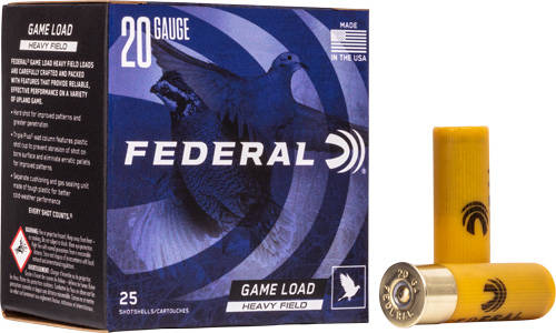 FEDERAL GAME LOAD 20GA 2.75