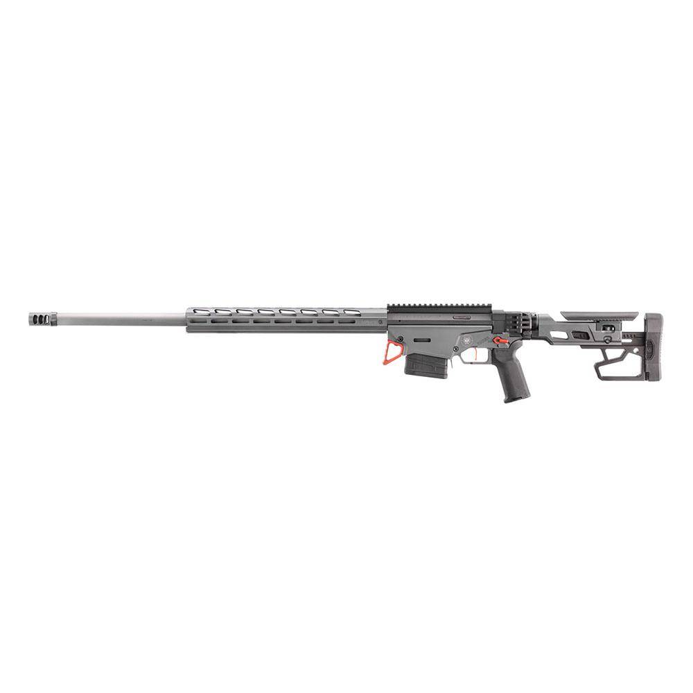 Ruger Precision Stealth Grey Rifle 6mm Creedmoor 10rd Magazine(2) 26" Threaded Barrel Two-Stage Trigger - Image 6
