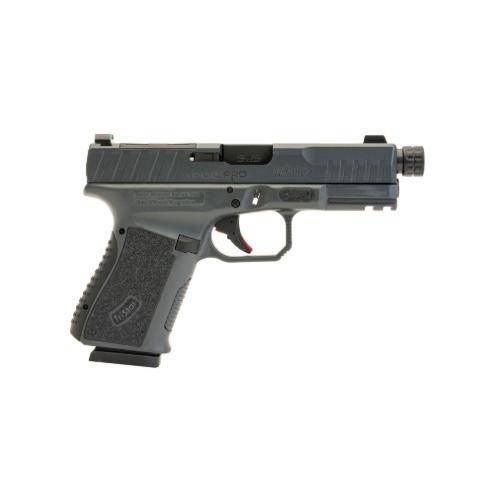 TriStar APOC Pro Handgun 9mm Luger 15rd Magazine (2) 4.48" Threaded Barrel Sniper Grey