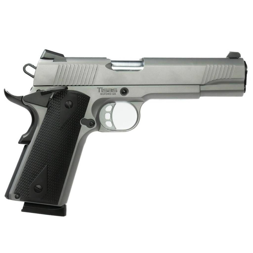 Tisas 1911 DUTY SS45 45ACP 8Rd Magazine (2)  5'' Barrel Stainless Steel