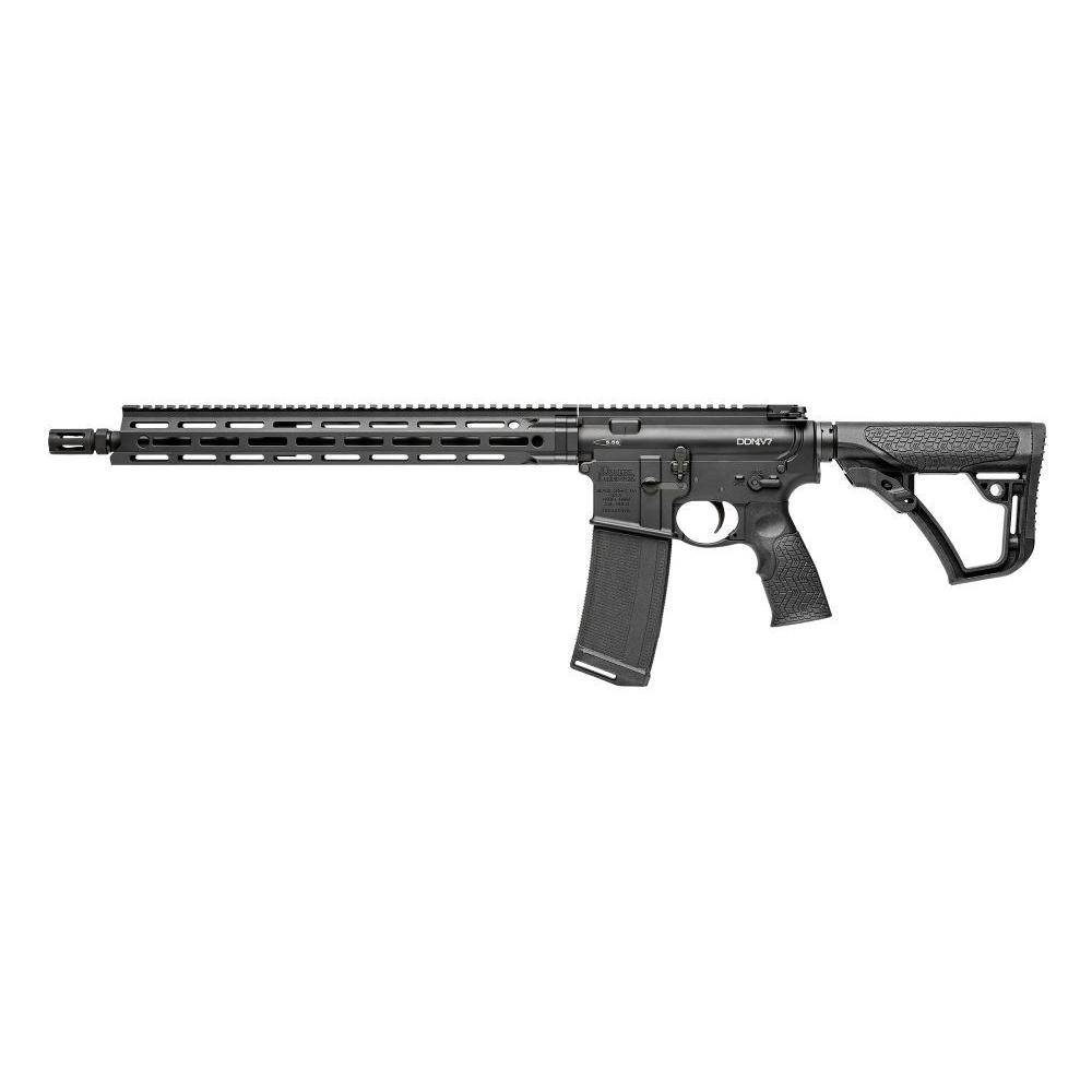 Daniel Defense DDM4V7 Rifle 5.56mm Nato DD Magazine 16" Barrel M-LOK Rail Black CA Compliant