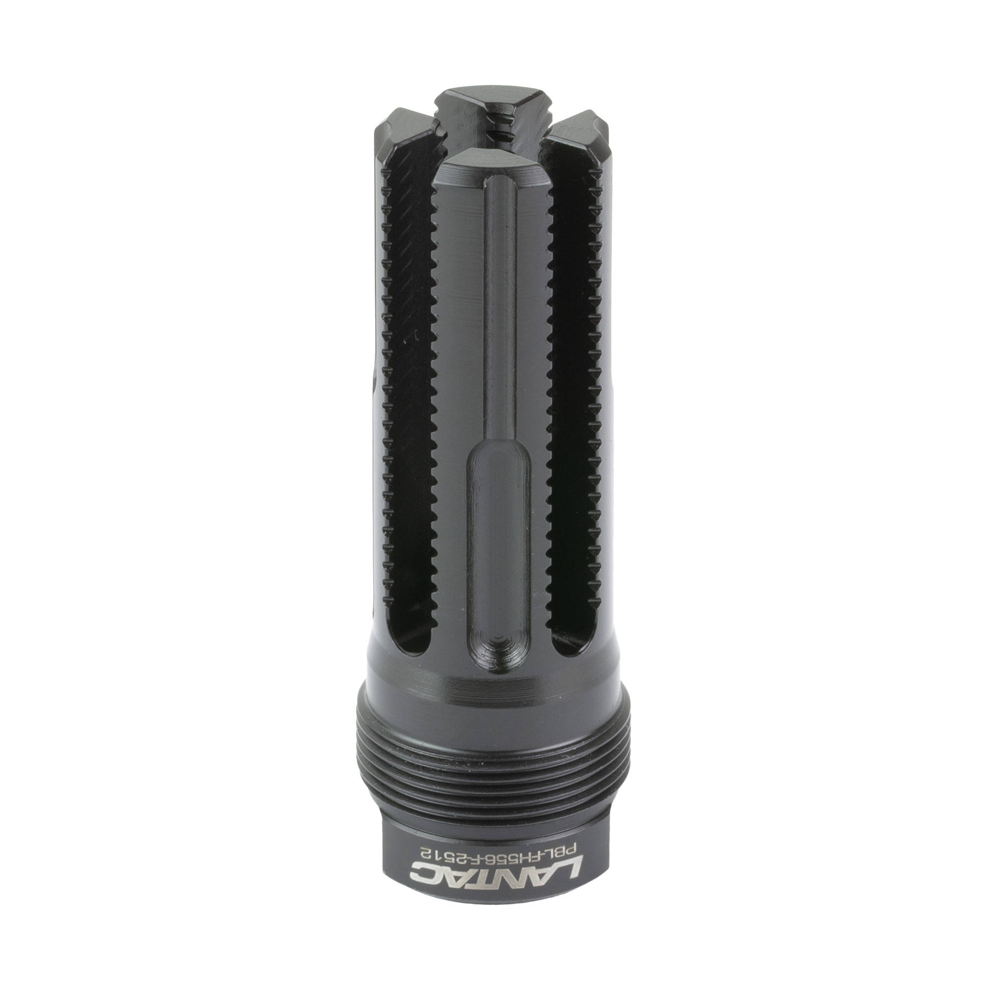 Lantac Plan-B Lamprey Flash Hider .223/5.56 1/2x28 Thread Black Full Length - Image 2