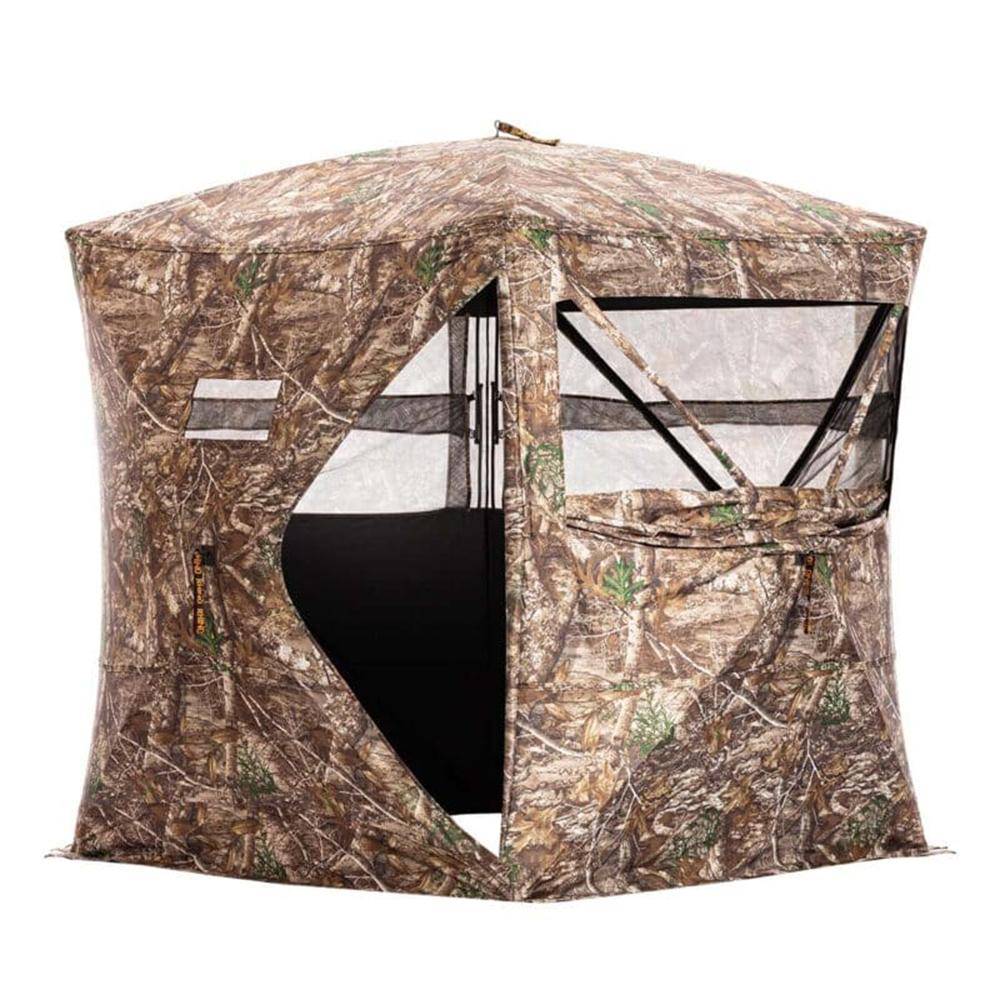Rhino Blind RB24 Pro Ground Blind 5 Hub Realtree Edge Camo - Image 3