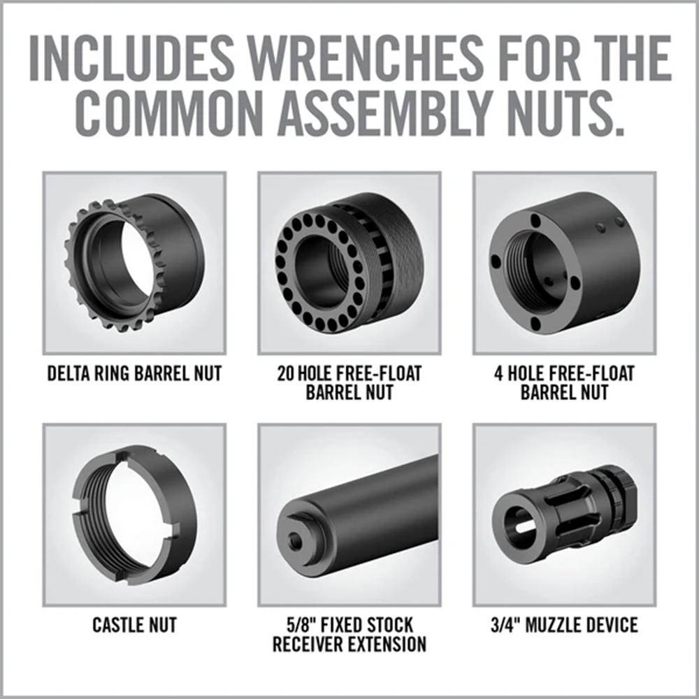 Real Avid Master-Fit 5-Piece A2 Crowfoot Wrench Set - Image 4