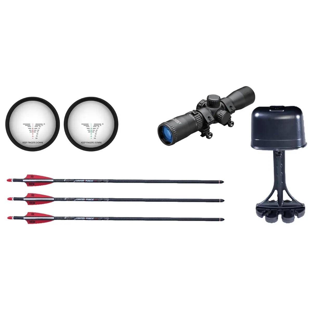 Tenpoint TX 28 Crossbow ACUslide MAXX RangeMaster 100 Black Scope - Image 3