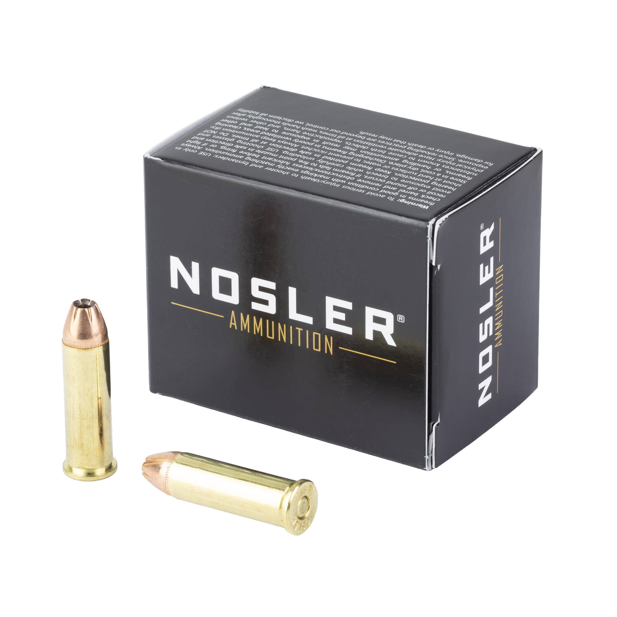 Nosler ASP Handgun Ammunition .38 Spl 125gr JHP 930 fps 20/ct - Image 3
