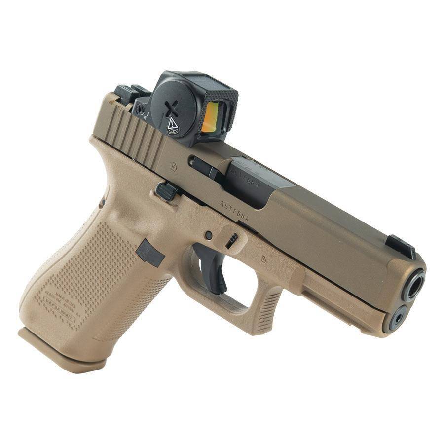 Glock V-Series Model 19 Handgun 9mm Luger 15rd Magazines (3) 4.02" Barrel FDE Vortex Defender US Made - Image 2