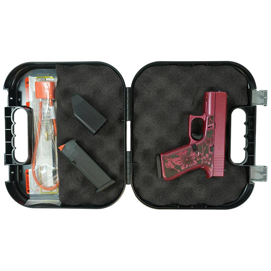 Glock 43X "Cherry Blossom" Medusa Pink Handgun 9mm Luger 10rd Magazines (2) 3.4" Barrel Accessory Grip Rail USA Made - Image 5