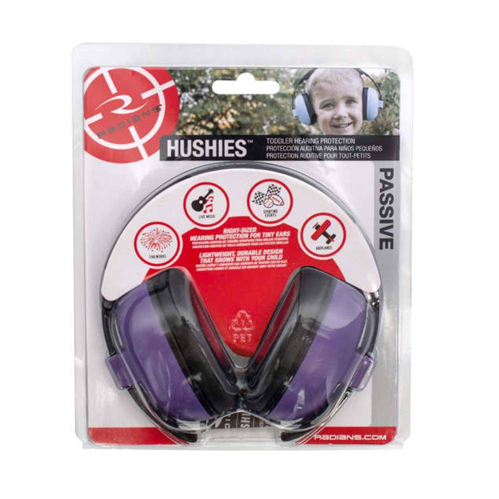 Radians Hushies Passive Infant/Toddler Earmuff Purple - Image 6