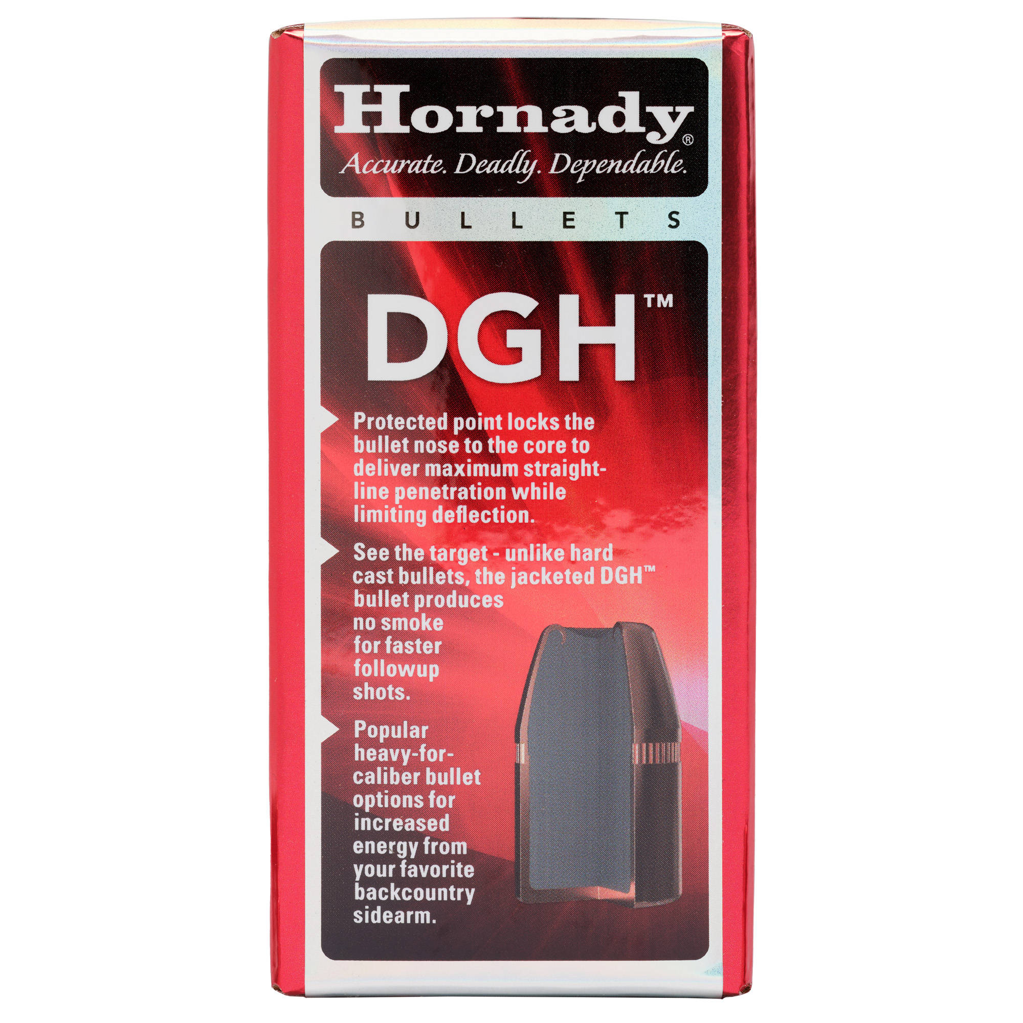 Hornady Dangerous Game Handgun Bullets 9mm .355" 138 gr DGH 50/ct - Image 2