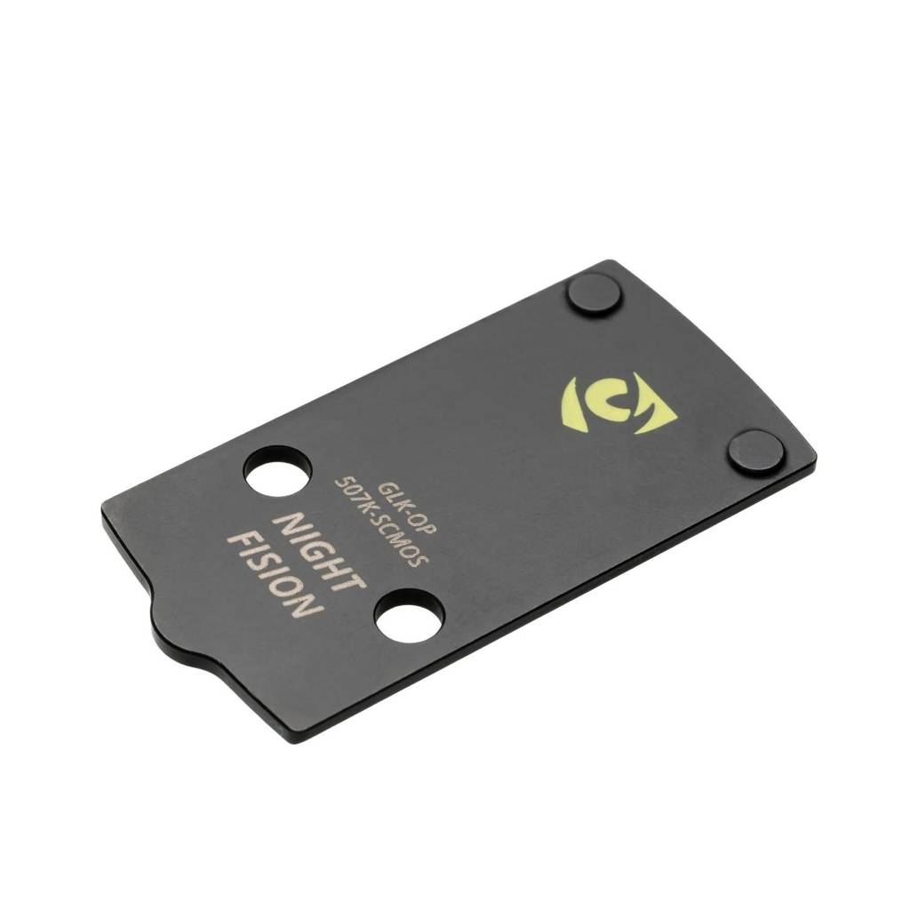 Night Fision Precision Optic Mounting Plate: 507k/407k to Glock 43x/48 MOS