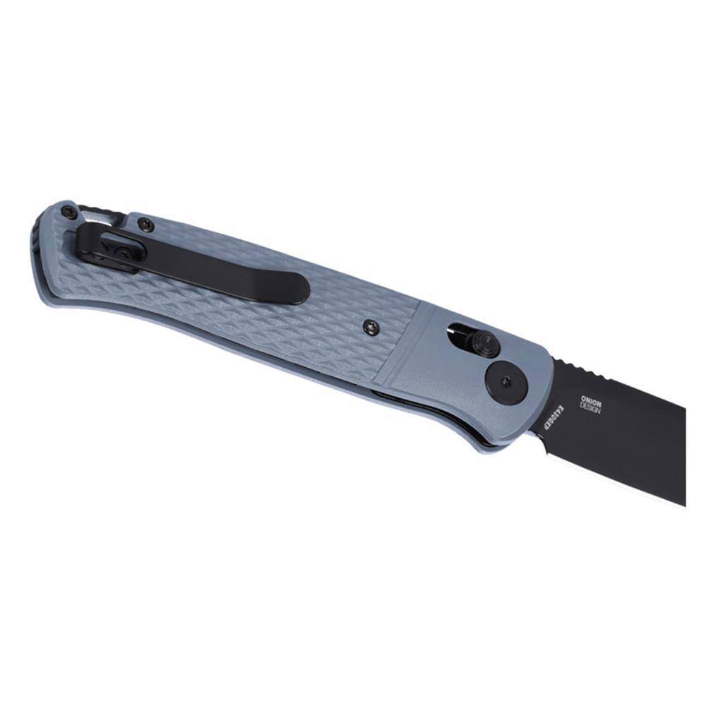 CRKT Counterpart Folding Knife 3-2/5" Drop Point Blade Black Grey - Image 4
