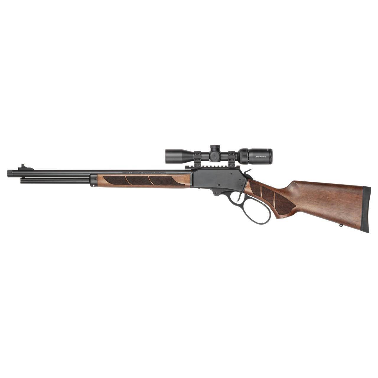 S&W Model 1854 Walnut Scoped Combo 30-30 Win 6 Rnd Capacity Blk .30-30 20" Barrel - Image 2