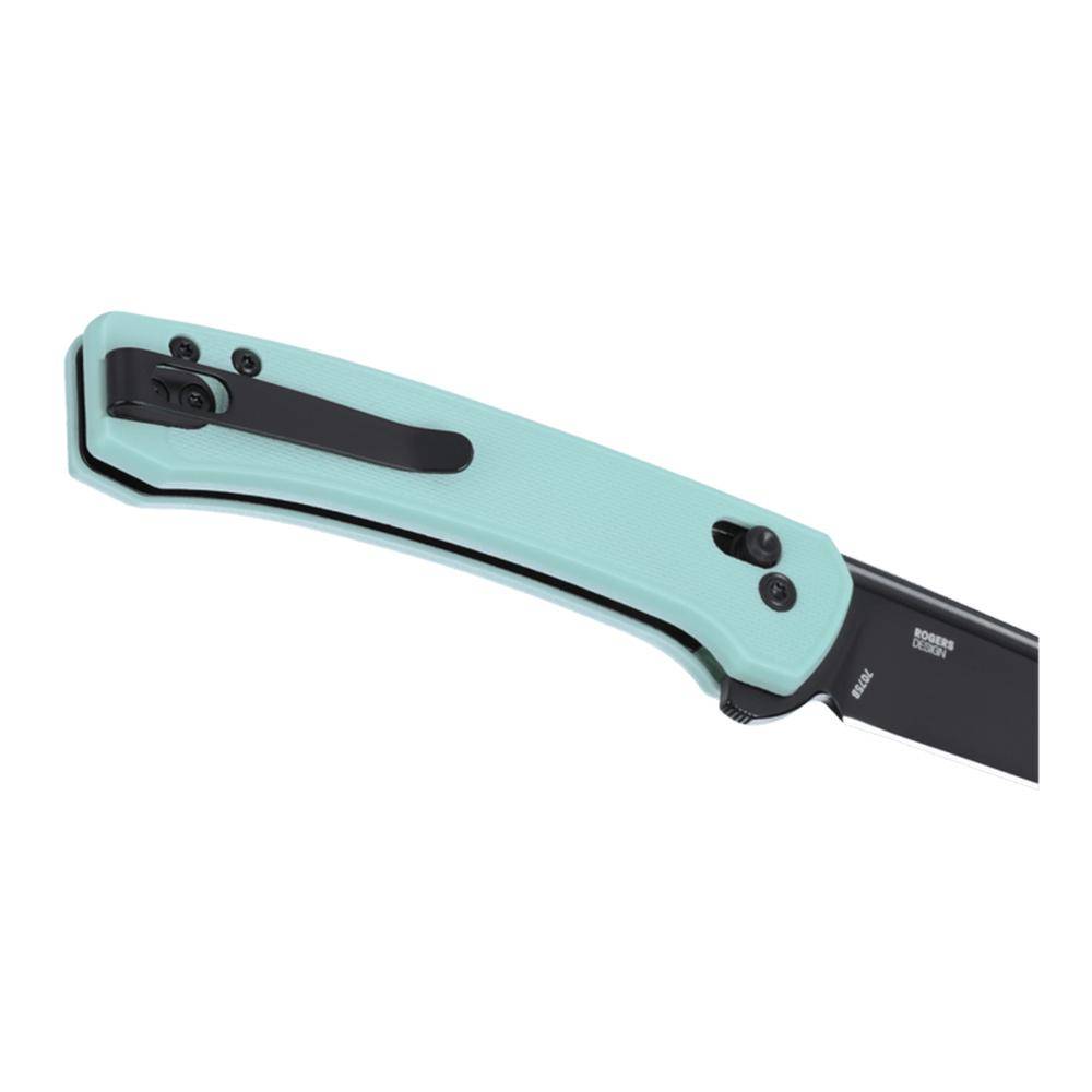 CRKT Q Compact Folding Knife 3" Drop Point Blade Blue - Image 5