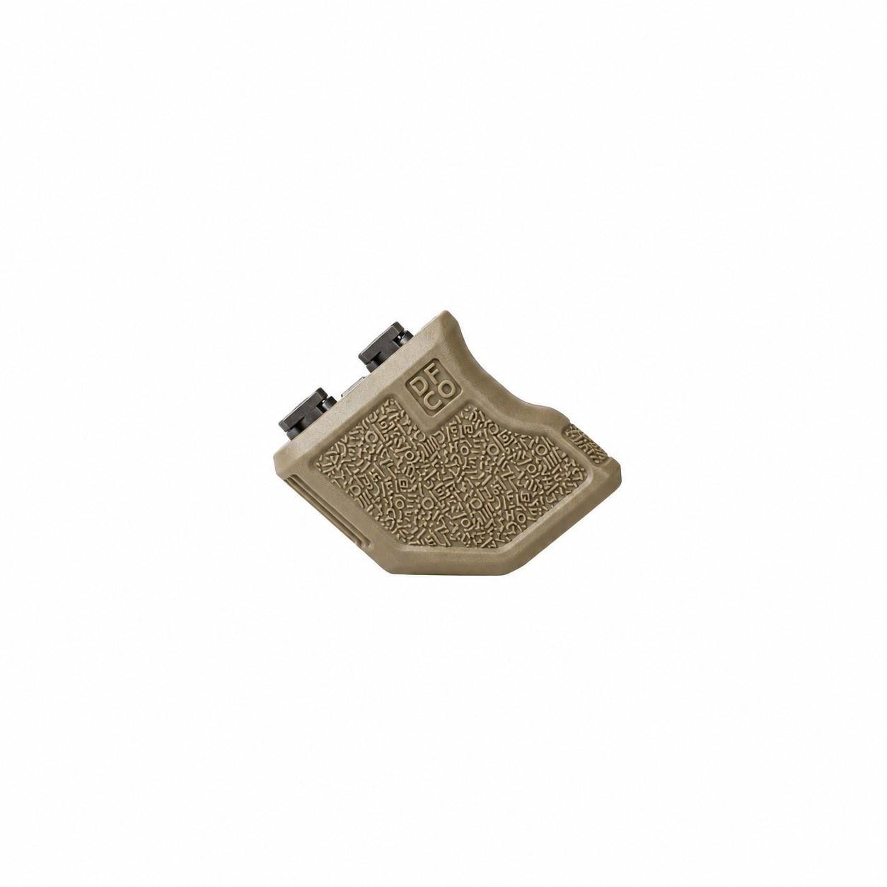 Die Free Co Tiger Claw M-LOK Angled Foregrip FDE