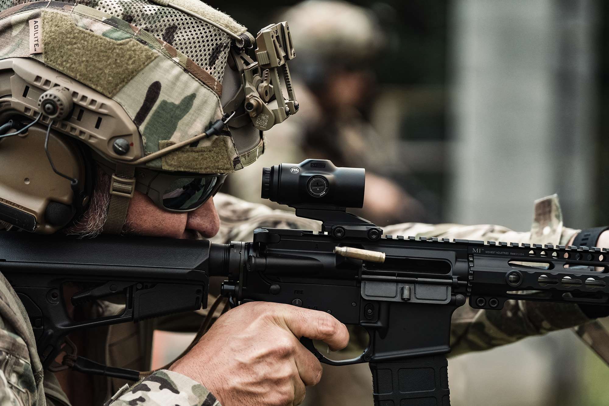 Primary Arms SLx 5X MicroPrism™ Scope - Red Illuminated ACSS Aurora MIL Reticle - Image 7