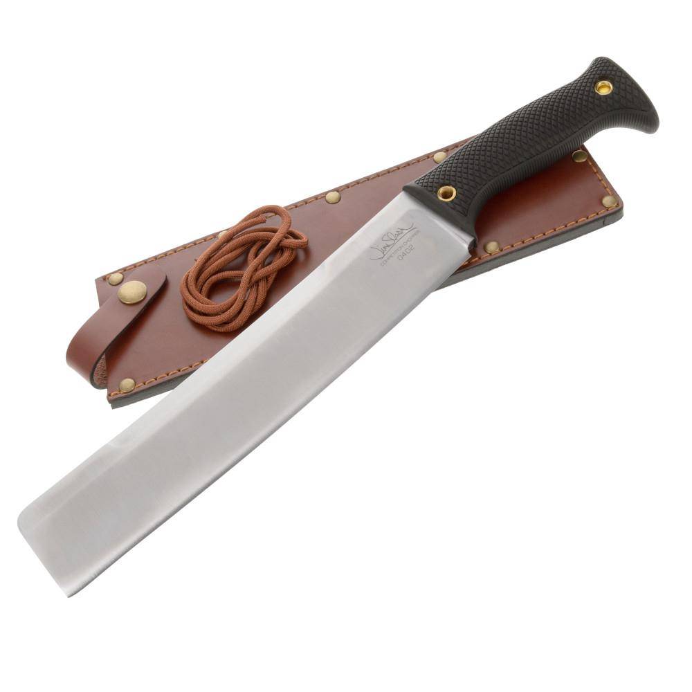 Cold Steel Jimi Slash Competition Chopper Fixed Knife 10" Cleaver Blade Black - Image 6