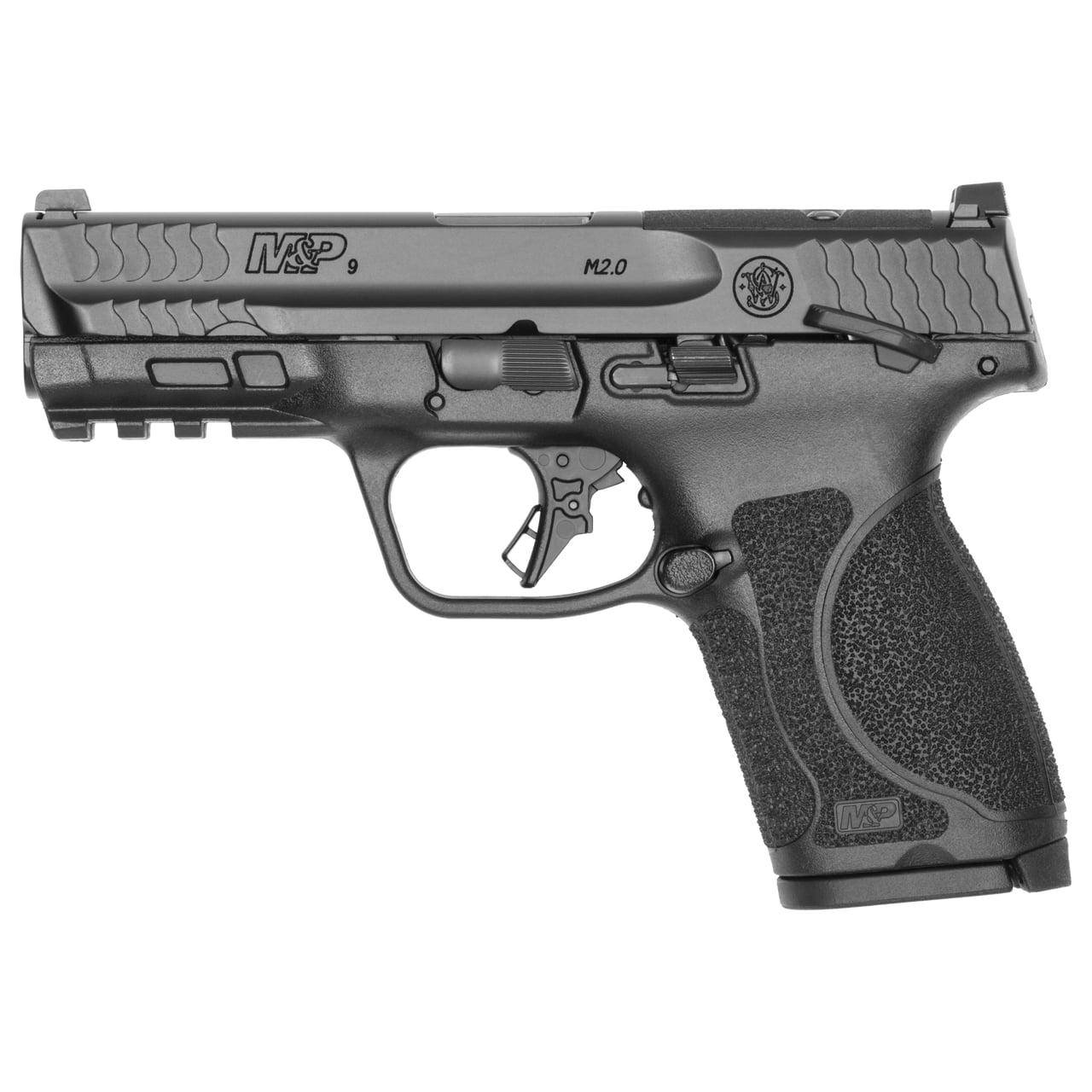 S&W M&P9 M2.0 Compact Optic Ready Handgun 9mm Luger 10rd Magazines(2) 4" Barrel Thumb Safety Load Indicator CA Compliant - Image 5