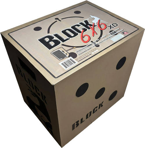 BLOCK TARGETS 6X6 XD TARGET