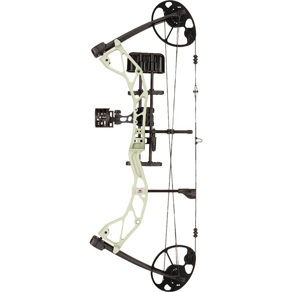 Diamond Archery Radian Compound Bow 305 fps 10-55 lbs RH Forest Green with Package