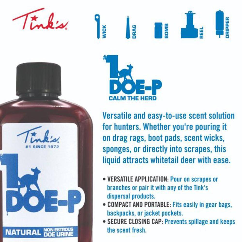Tink's #1 Doe-P Calming Plastic Bottle 4 oz - Image 2
