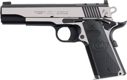 Colt Combat Elite 1911 Handgun .45 ACP 8rd Magazine 5 Barrel Two-Tone Optic Ready Frame G10 Grips - Image 3