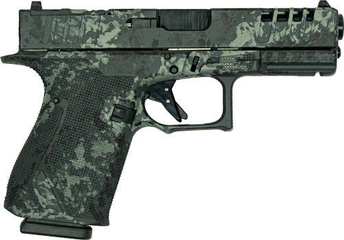 Great Lakes Striker Handgun Combo 9mm Luger 15rd Magazines (2) 4" Barrel Lichen Grey OR with 3 OTF 3-1/2" Blade Knives - Image 2