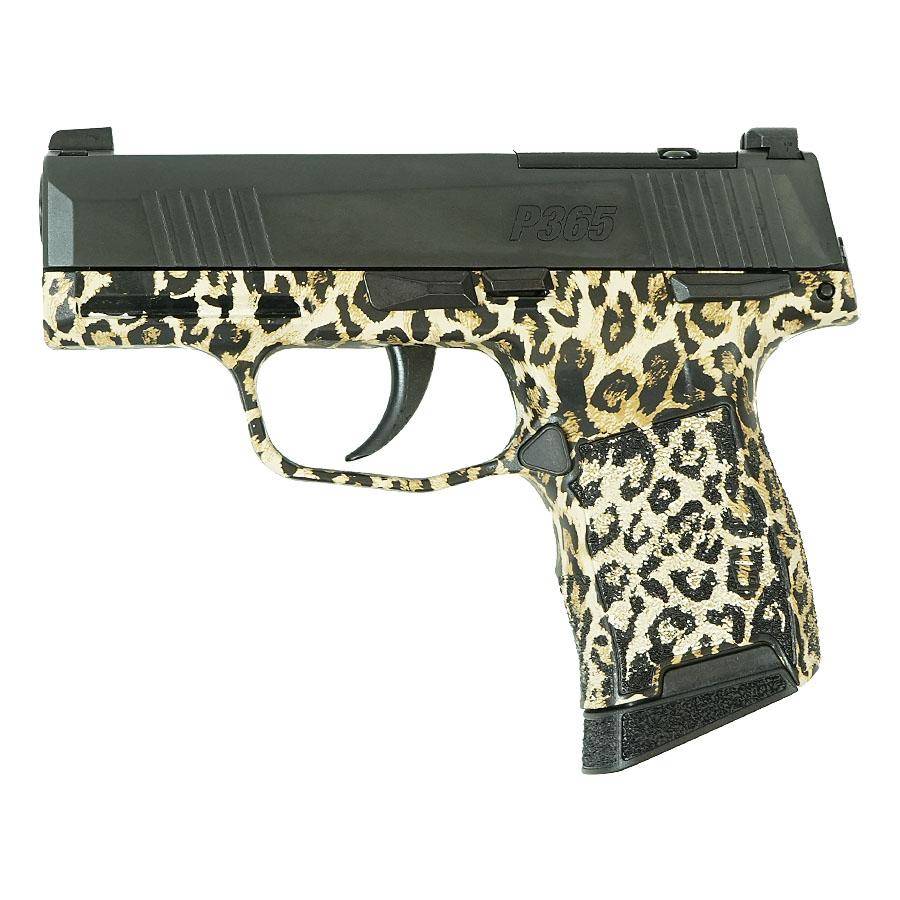 Sig Sauer "Leopard Print" P365 Optic Ready Handgun 9mm Luger 10rd Magazines(2) 3.1" Barrel X-RAY 3 Sights Manual Safety - Image 4