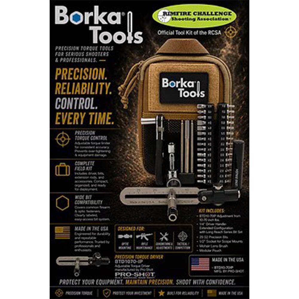 Borka Standard Configuration Tool Kit with 3 pc Extension Bit Set - Image 2