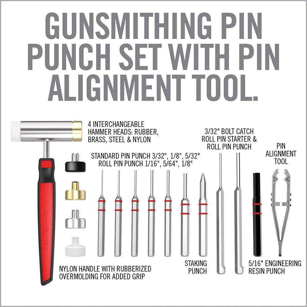 Real Avid Accu-Punch Hammer & AR15 Pin Punch Set - Image 4