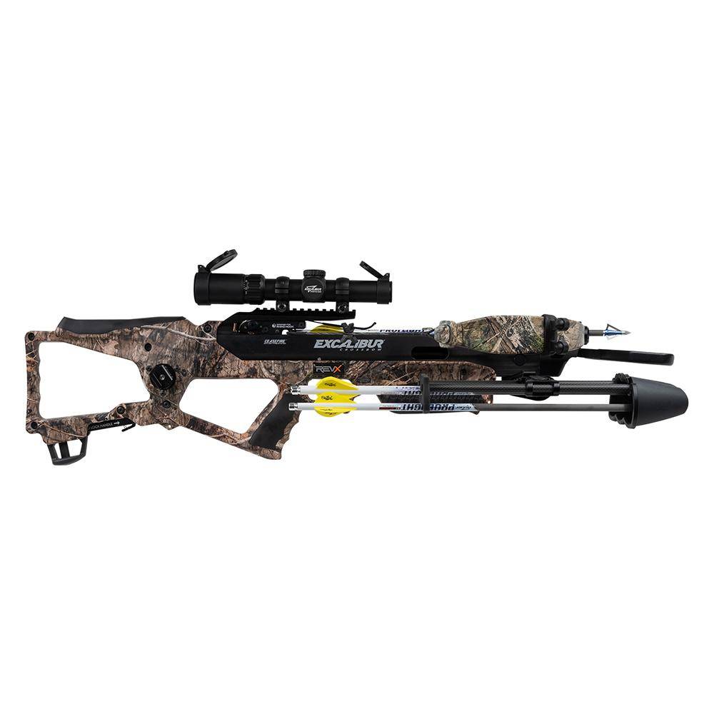 Excalibur REVX Crossbow 400 fps with Overwatch Scope Mossy Oak DNA - Image 2