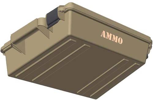MTM Ammo Crate Uility Box Dark Earth - Image 4