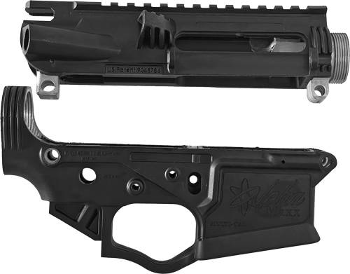 ATI Alpha Maxx Lower and Upper Set - Stripped Black w/Screws - Image 4