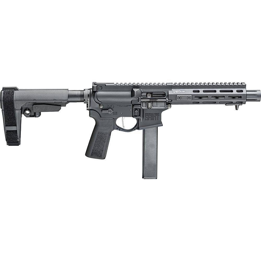 Springfield Armory Saint Victor Handgun 9mm Luger 32rd Colt Magazine 8.5" Threaded Barrel Black