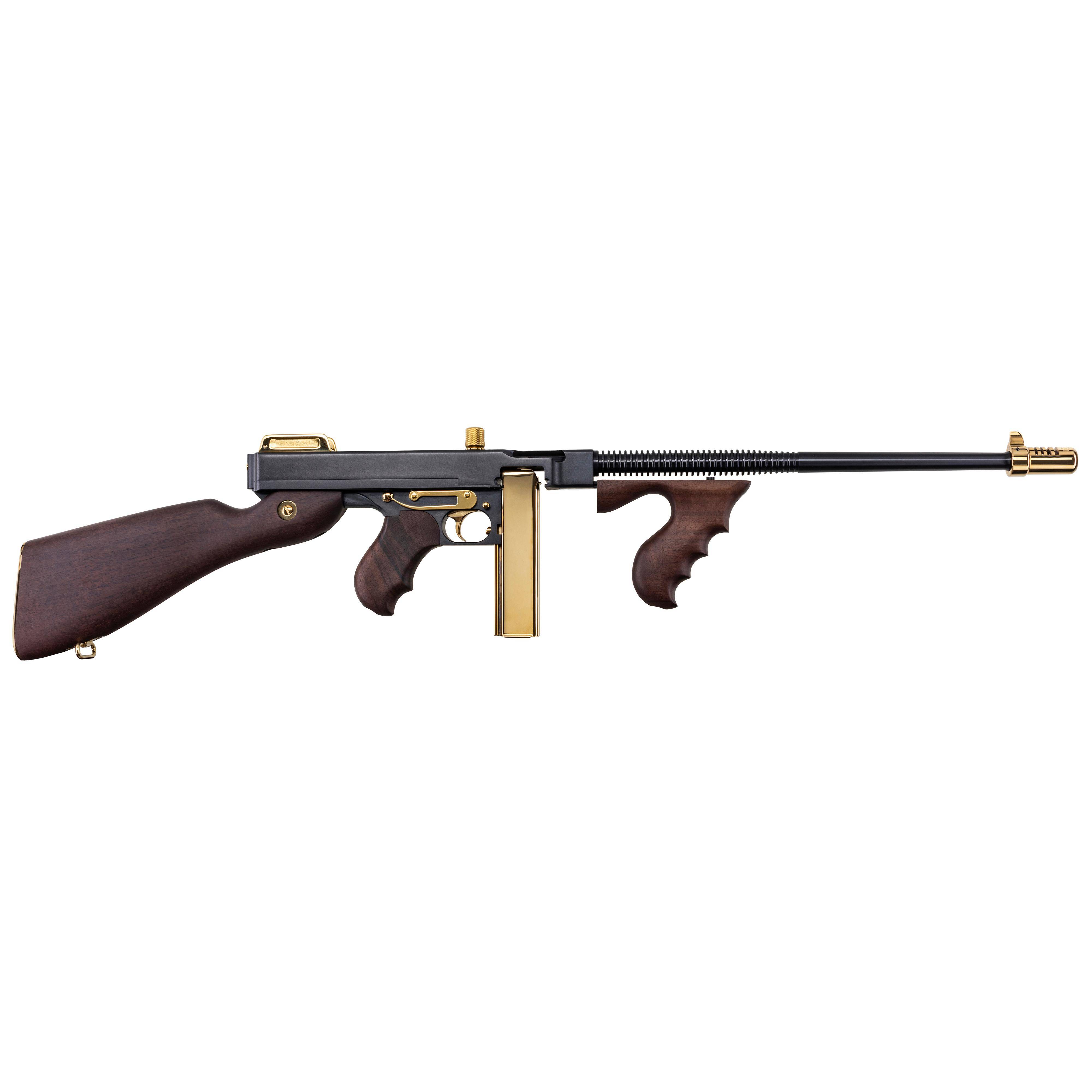 Kahr Auto Ordanace 1927A-1 Dlx Rifle .45 Auto 20rd Magazine 18" Barrel Black w/Gold Walnut Furniture - Image 2