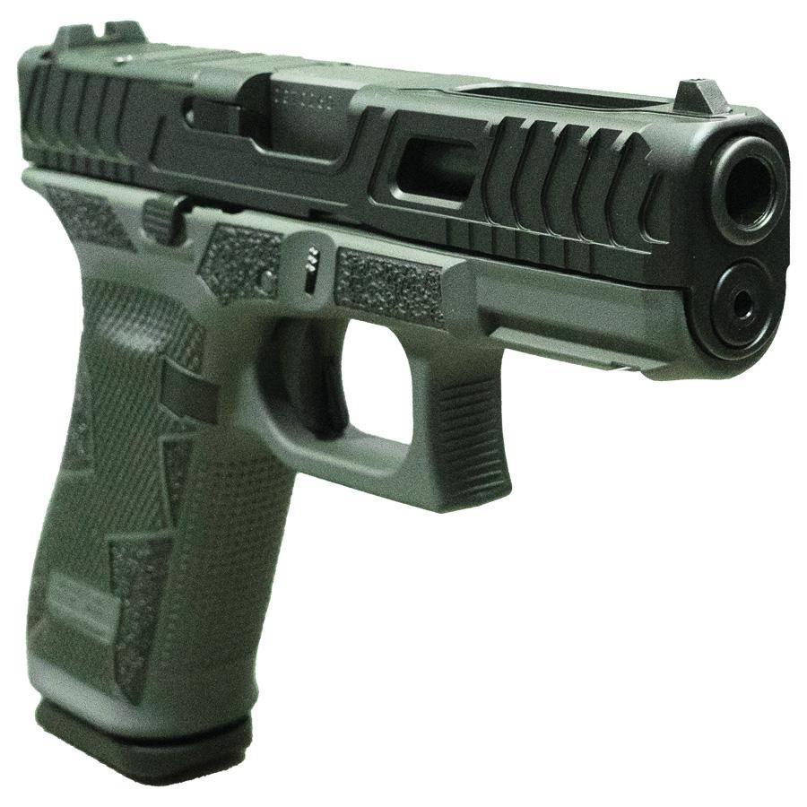 Glock V-Series Model 45 Handgun 9mm Luger 17rd Magazines (3) 3.7" Barrel Kavorka Cerakote Grey Austria - Image 2
