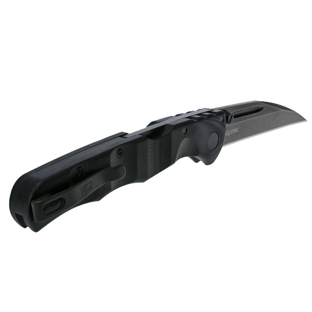 Cold Steel Frenzy II Folding Knife 3-1/2" Sheepsfoot Blade Blackout - Image 4