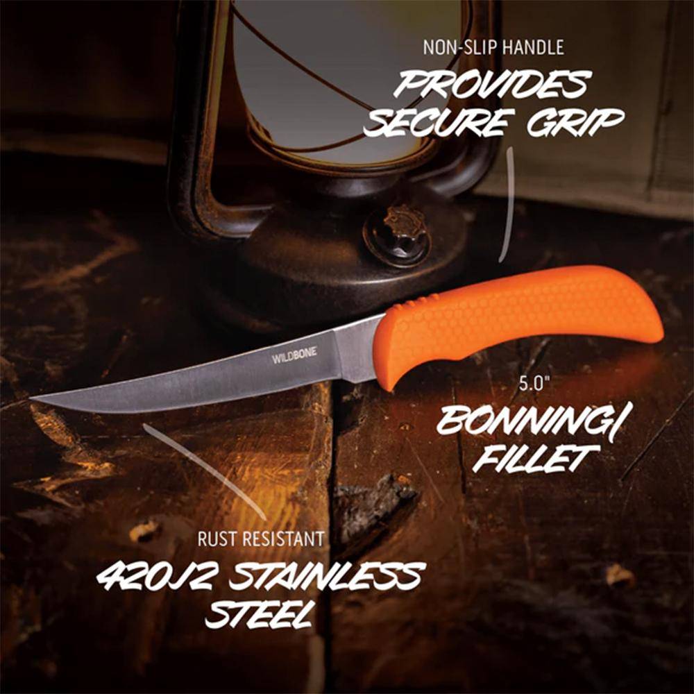 Outdoor Edge Wildlite 6-Piece Hunting Knife Kit with Case - Image 5