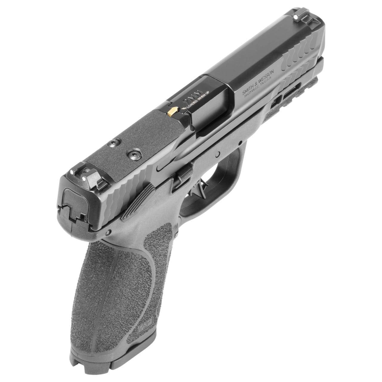 S&W M&P9 M2.0 Compact Optic Ready Handgun 9mm Luger 10rd Magazines(2) 4" Barrel Thumb Safety Load Indicator CA Compliant - Image 3