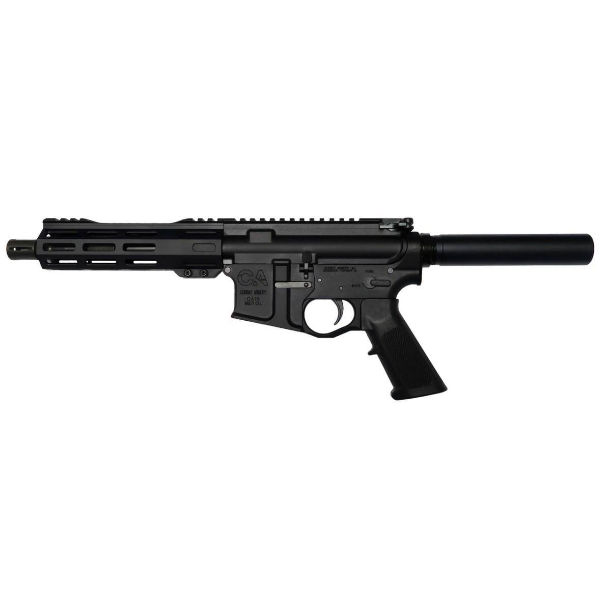 Combat Armory CA-15 Pistol 5.56mm 10rd Magazine (1) 7.5" Barrel 7'' Slim Pic M-LOK Rail