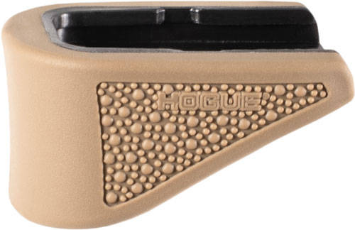Hogue Overmolded Rubber Grip Extension Base Pad for Glock 42 6/rd Magazines FDE - Image 5