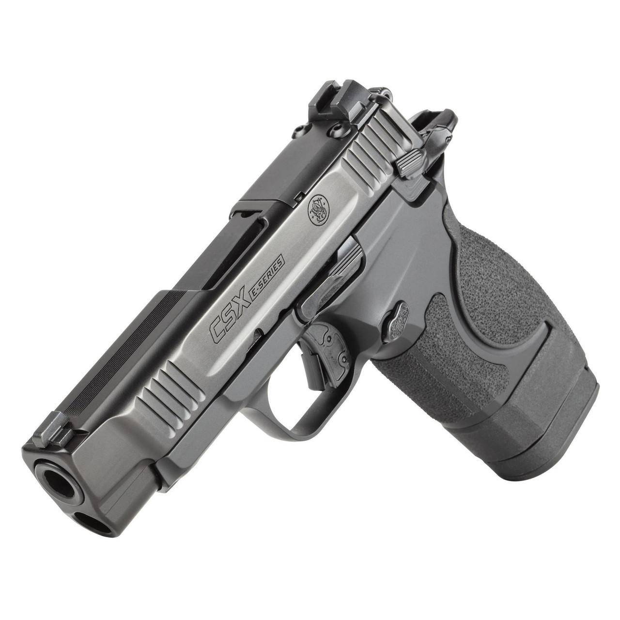 S&W CSX E-Series Handgun 9mm Luger 10rd Magazines(2) 3.6" Barrel Thumb Safety Black Slide - Image 3