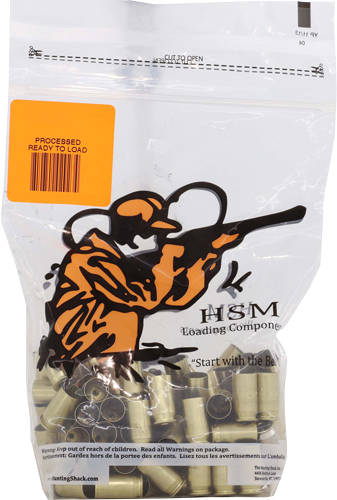 HSM BRASS 9MM ONCE FIRED